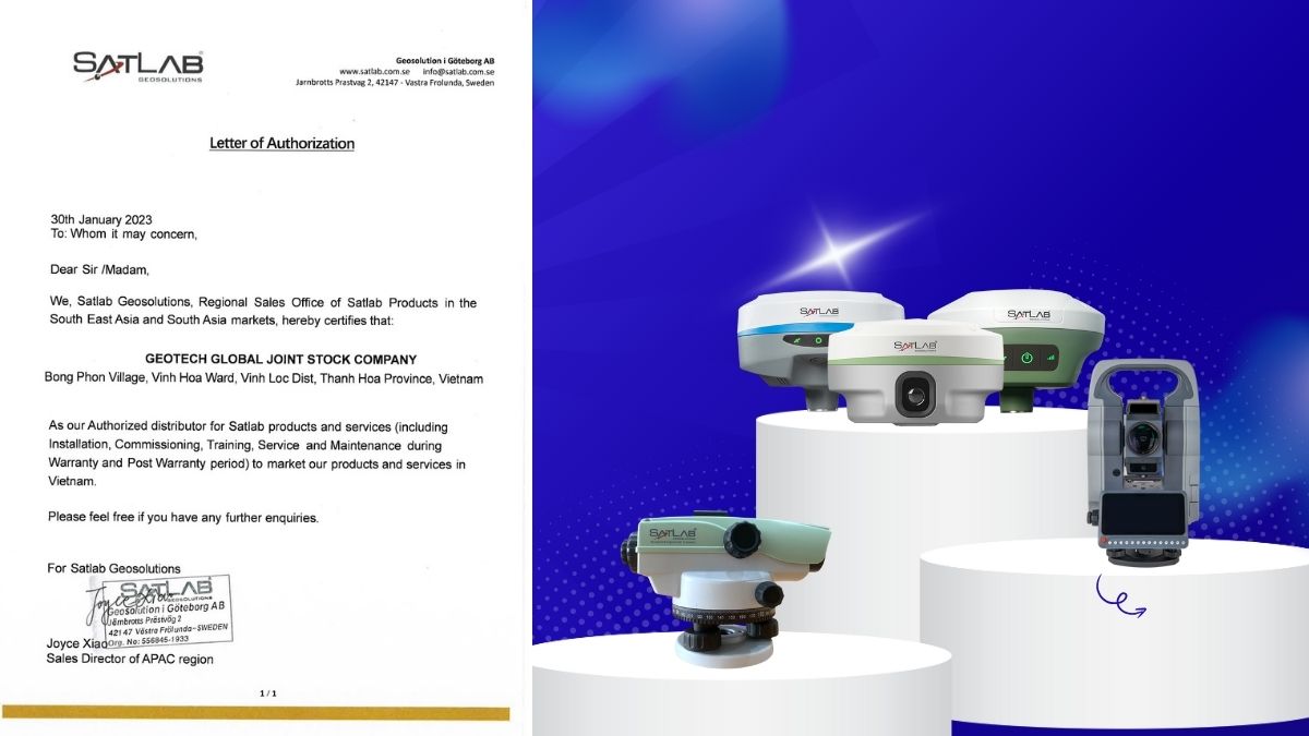 Giới thiệu về Việt Thanh Group 18 Ủy quyền phân phối satlab
