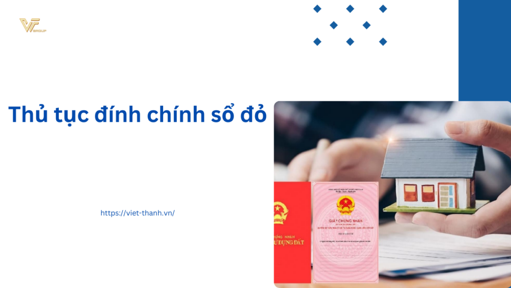 Thủ tục đính chính sổ đỏ