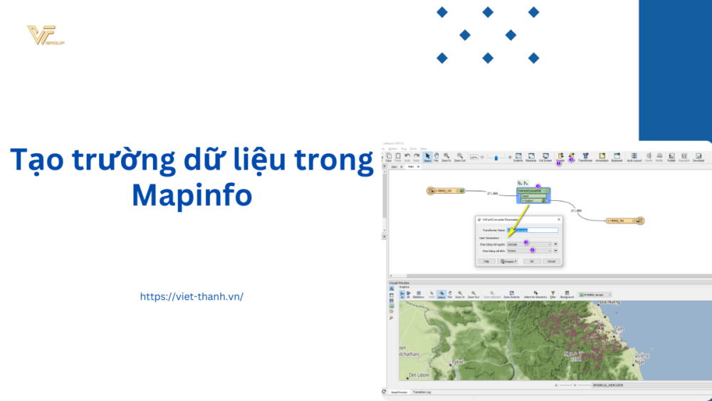 Tạo trường dữ liệu trong Mapinfo