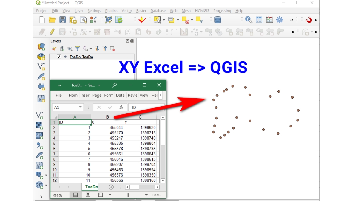 Hướng dẫn chi tiết tạo nhanh tọa độ điểm trên QGIS cho người mới bắt đầu 3 Tao-nhanh-toa-do-diem-tren-qgis-3