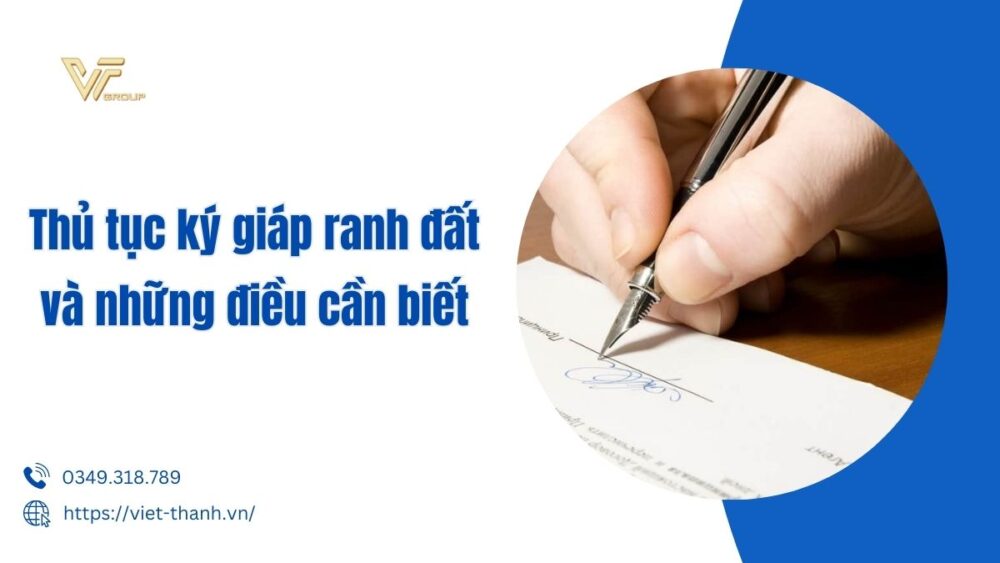 thủ tục ký giáp ranh đất