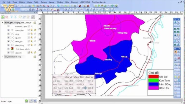 Tool tạo chú giải tự động trong mapinfo – Hướng dẫn chi tiết