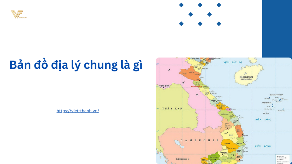 Bản đồ địa lý chung là gì
