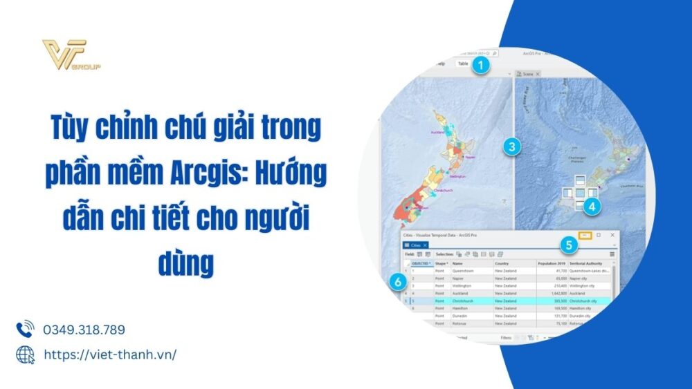 Tùy Chỉnh Chú Giải Trong Phần Mềm Arcgis Hướng Dẫn Chi Tiết Cho Người Dùng