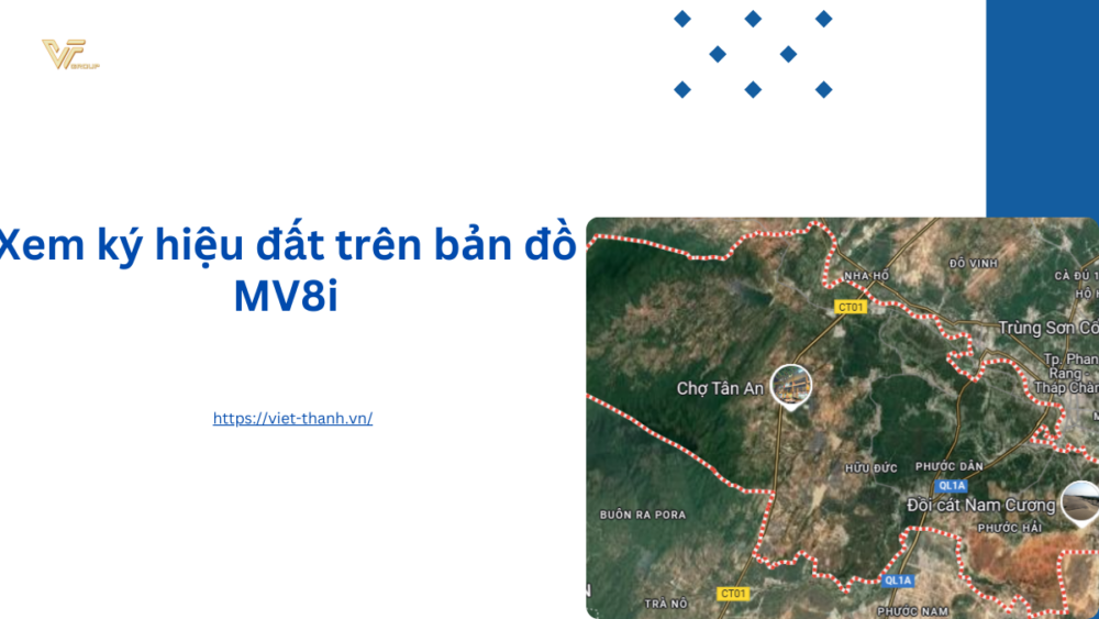 Xem ký hiệu đất trên bản đồ MV8i