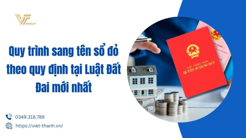 quy trình sang tên sổ đỏ