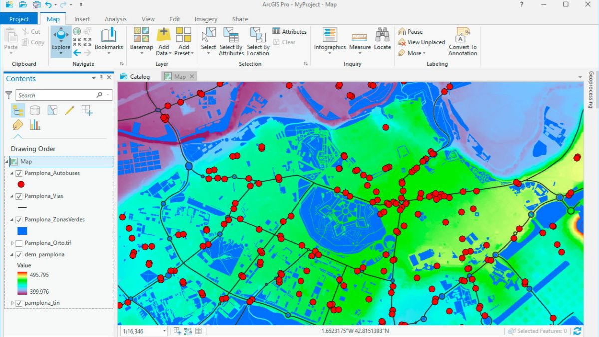 Hướng dẫn biên tập trang in bản đồ trên Arcgis chi tiết 2 Biên tập trang in bản đồ trên Arcgis