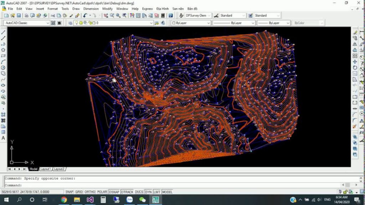 Vẽ bình đồ bằng phần mềm DPsurvey: Hướng dẫn chi tiết 1 Vẽ bình đồ bằng phần mềm dpsurvey