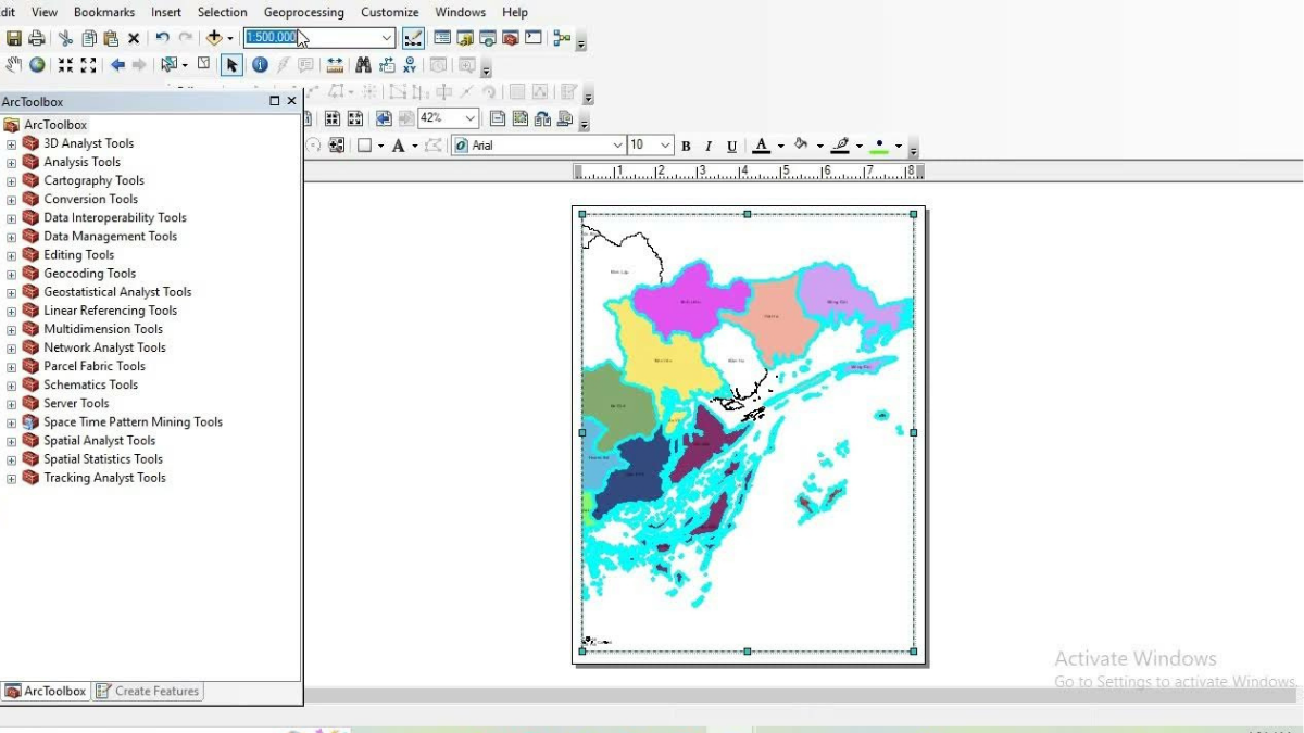 Số hóa bản đồ bằng ArcMap – Hướng dẫn chi tiết 2 Số hóa bản đồ bằng ArcMap