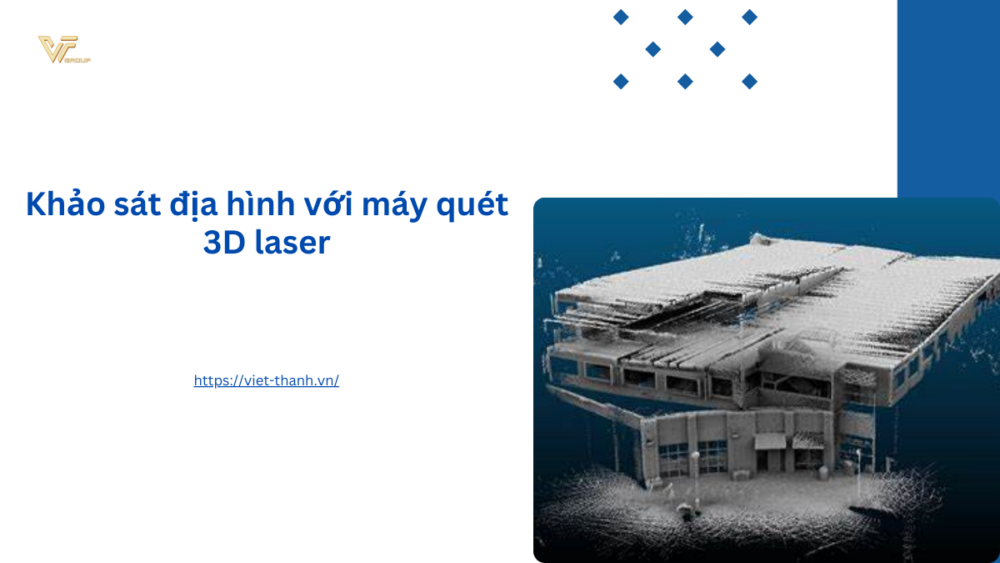 Khảo sát địa hình với máy quét 3D laser