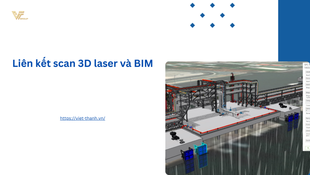Liên kết scan 3D laser và BIM