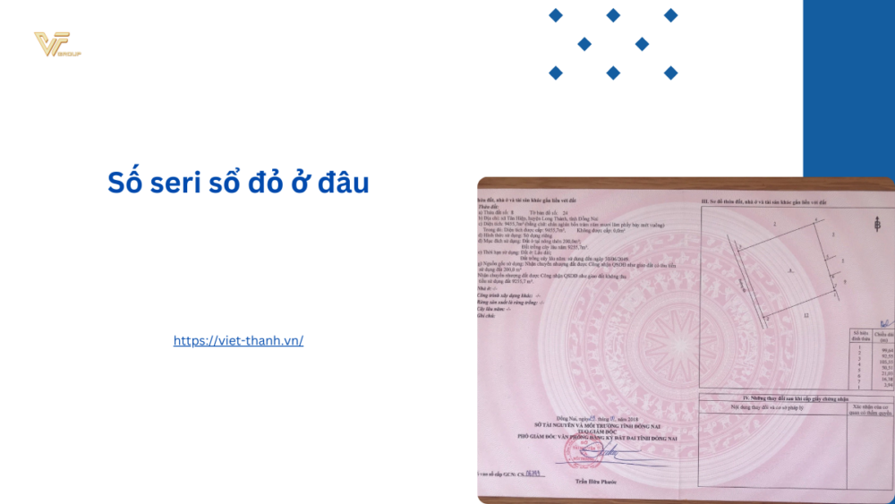 Số seri sổ đỏ ở đâu