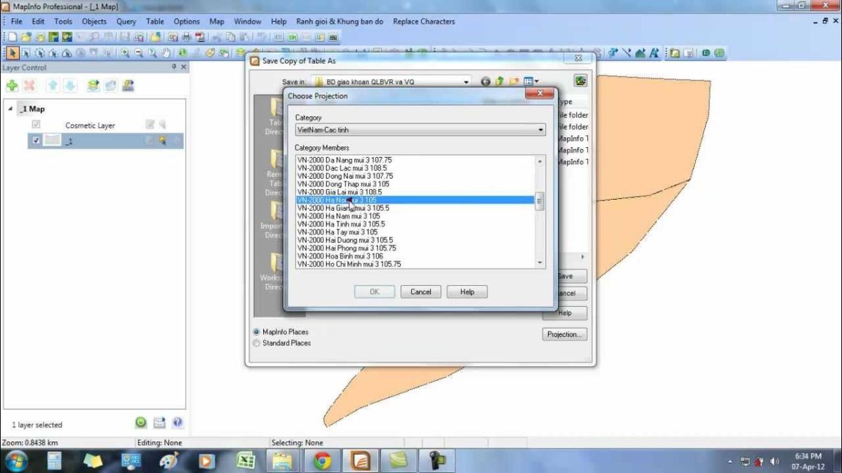 Hướng dẫn gắn tọa độ tập tin ảnh trong MapInfo chi tiết từ A-Z 1 gắn tọa độ tập tin ảnh trong mapinfo
