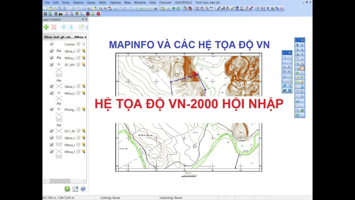 Đăng ký tọa độ bản đồ trong MapInfo: Hướng dẫn chi tiết và dễ hiểu cho người mới 2 đăng ký tọa độ bản đồ trong mapinfo