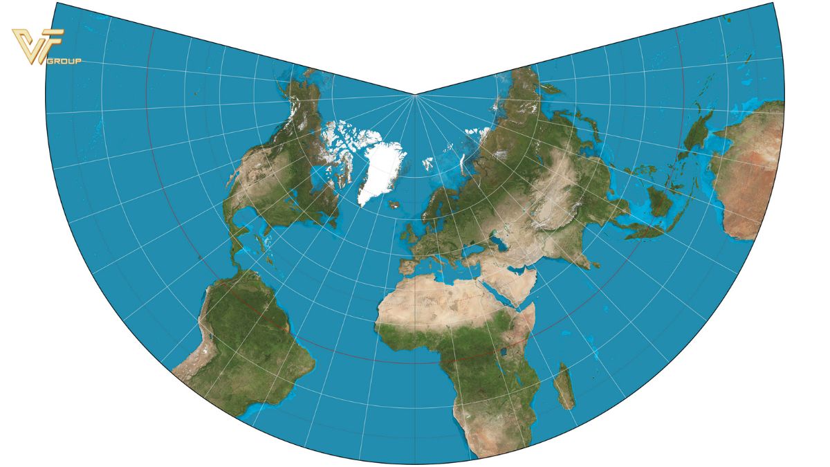 nguyên lý các phép chiếu bản đồ