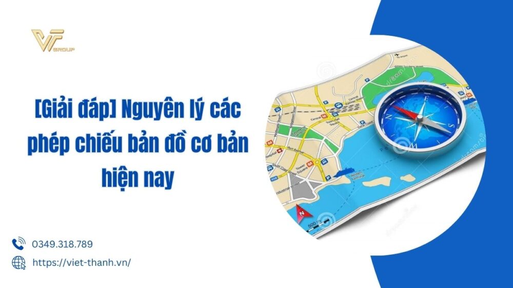 nguyên lý các phép chiếu bản đồ