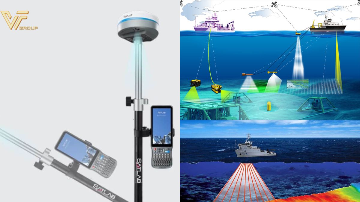 Tích hợp GNSS với máy đo sâu để xác định vị trí độ sâu trong khảo sát 1 GNSS với máy đo sâu để xác định vị trí độ sâu