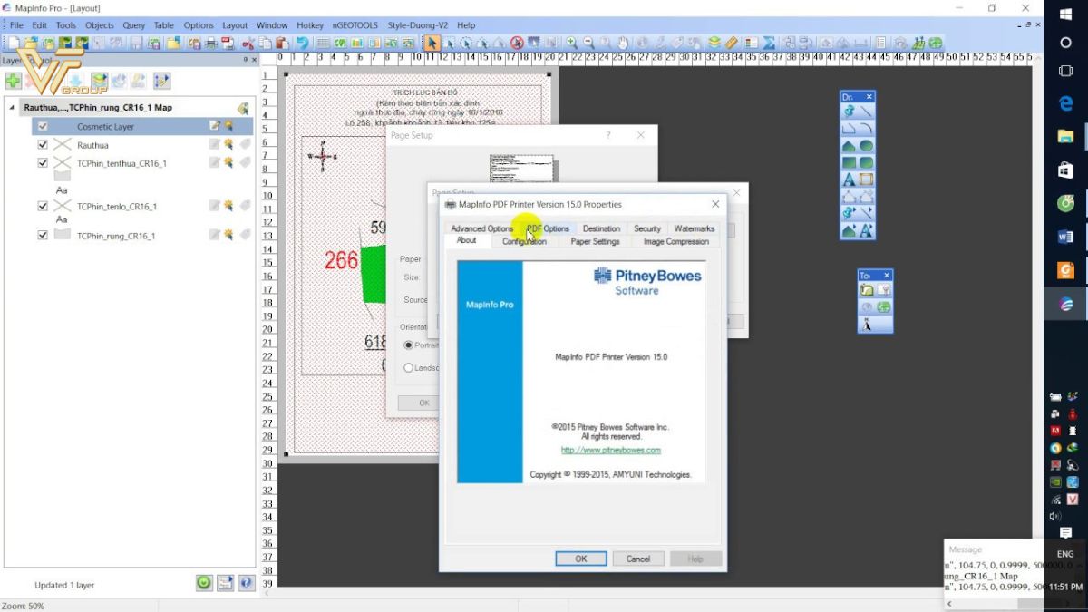 Trích lục bản đồ trong Mapinfo bằng Tools – Hướng dẫn chi tiết từ A-Z 3 trích lục bản đồ trong mapinfo bằng tools