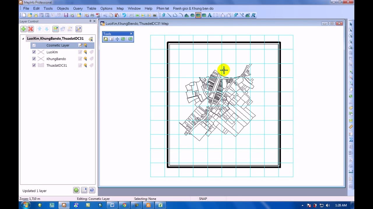 Vẽ khung lưới trong MapInfo – Hướng dẫn chi tiết và lưu ý 5 vẽ khung lưới trong Mapinfo