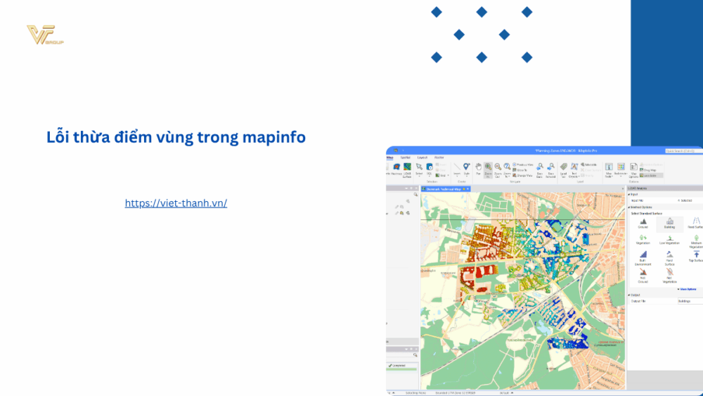 Lỗi thừa điểm vùng trong mapinfo