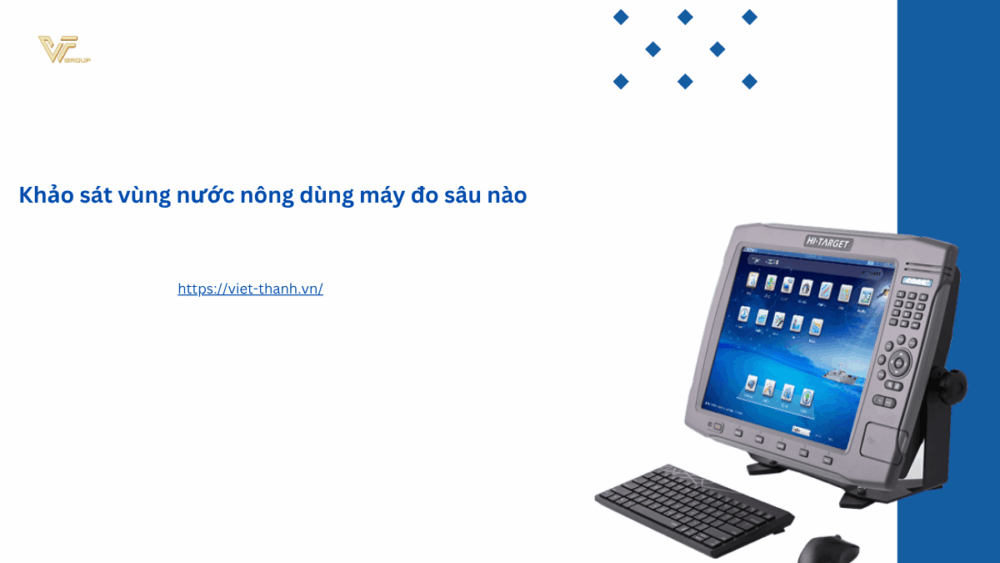 Khảo sát vùng nước nông dùng máy đo sâu nào