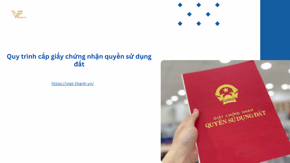 Quy trình cấp giấy chứng nhận quyền sử dụng đất