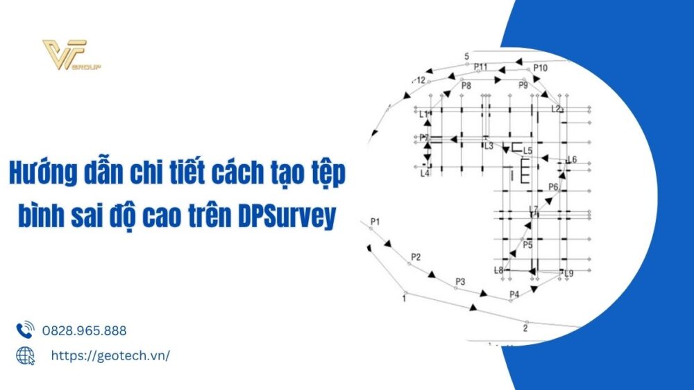 Tạo tệp bình sai độ cao trên DPSurvey
