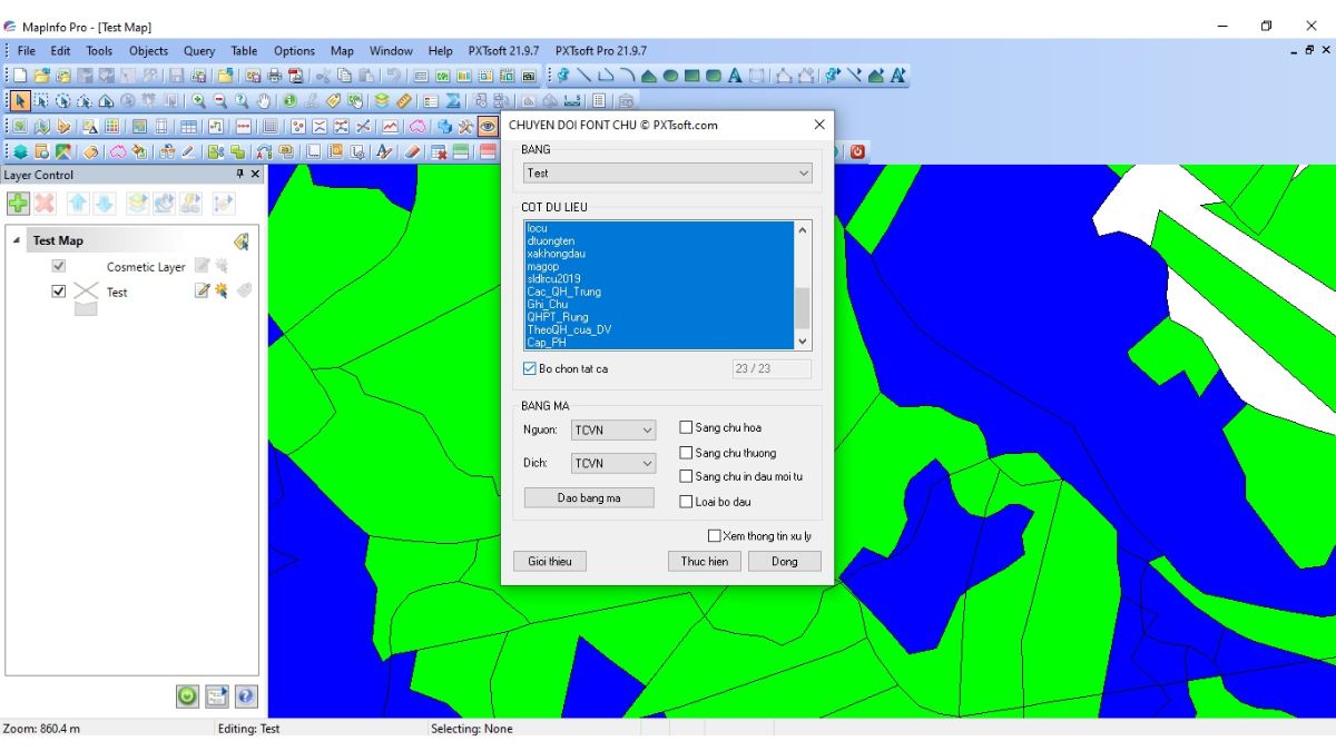Hướng cách gõ text trên Mapinfo không bị lỗi font chi tiết, dễ hiểu 1 Hướng Cách Gõ Text Trên Mapinfo Không Bị Lỗi Font Chi Tiết, Dễ Hiểu (2)