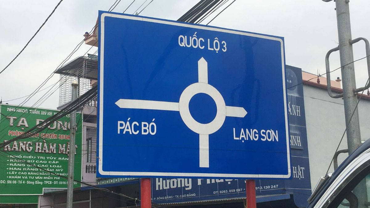 Quy định về biển chỉ dẫn địa giới hành chính 1 biển chỉ dẫn địa giới hành chính