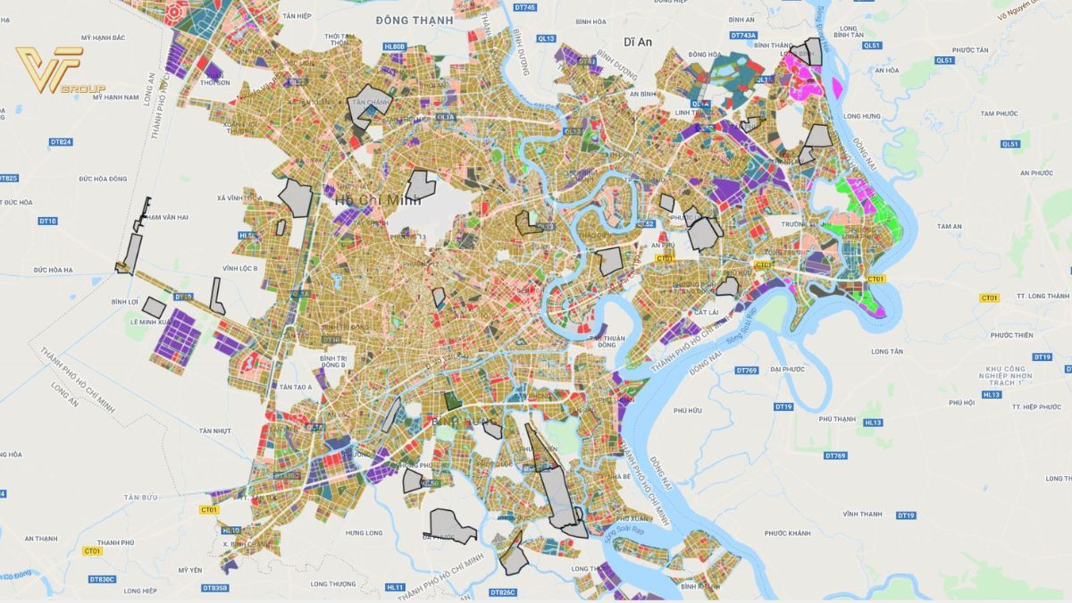 Chức năng của bản đồ GIS