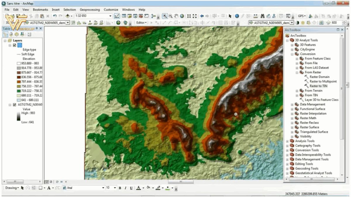 chức năng của bản đồ GIS