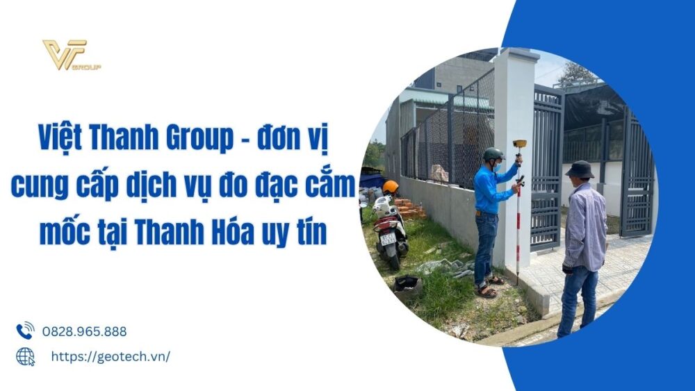 Đo đạc cắm mốc tại Thanh Hóa