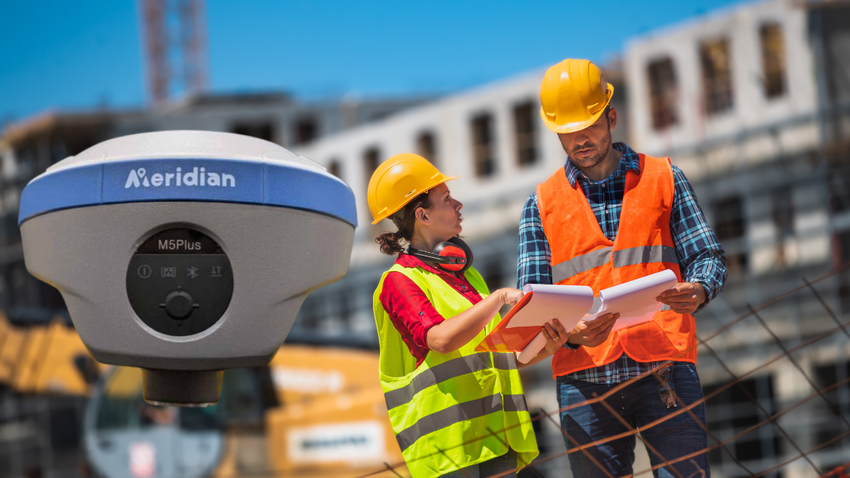 Máy GNSS RTK Meridian M5 Plus