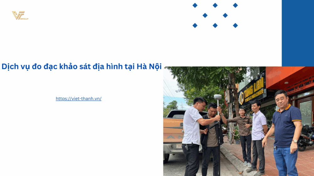 Dịch vụ đo đạc khảo sát địa hình tại Hà Nội