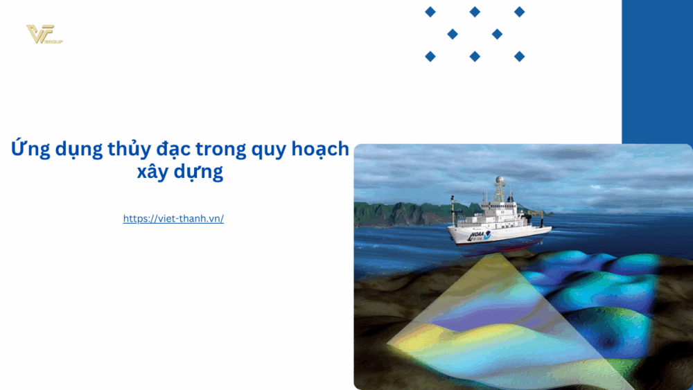 Ứng dụng thủy đạc trong quy hoạch xây dựng