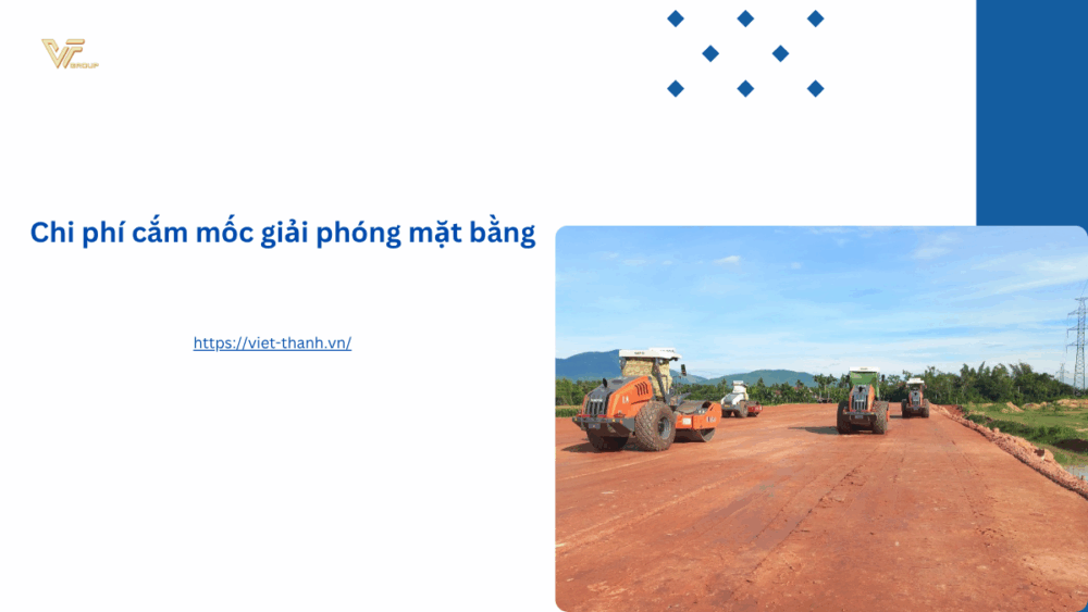 Chi phí cắm mốc giải phóng mặt bằng