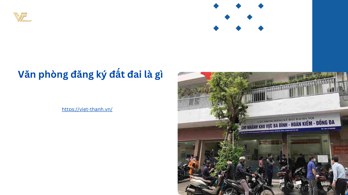 Văn phòng đăng ký đất đai là gì