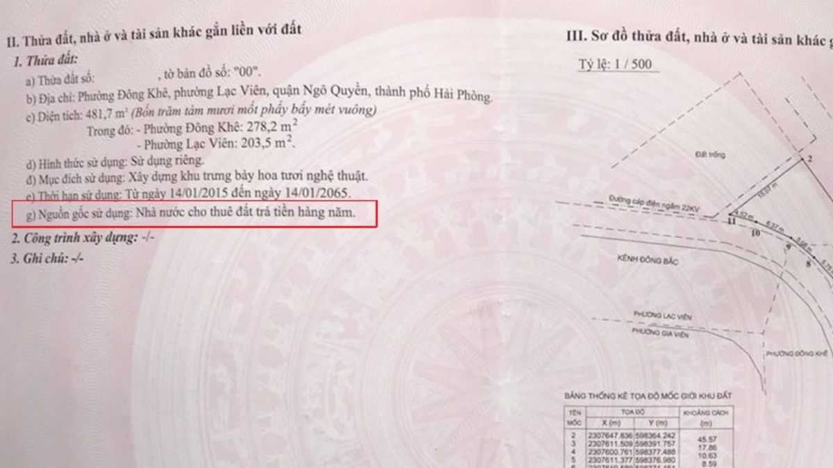Đính chính nguồn gốc sử dụng đất – Quy định, thủ tục và lưu ý 2 Đính chính nguồn gốc sử dụng đất