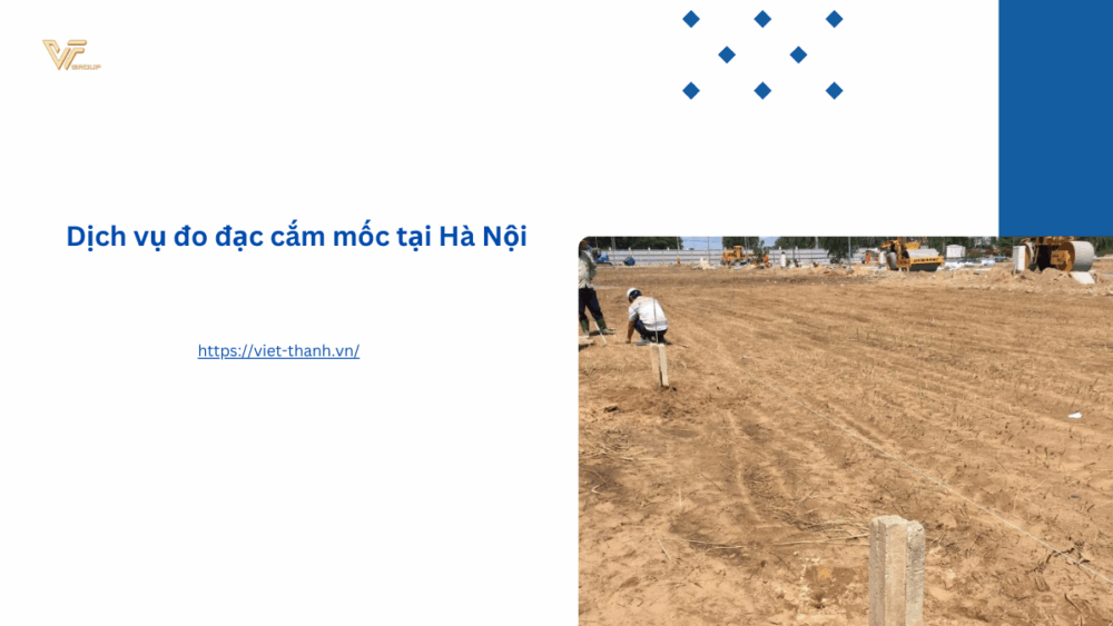 Dịch vụ đo đạc cắm mốc tại Hà Nội