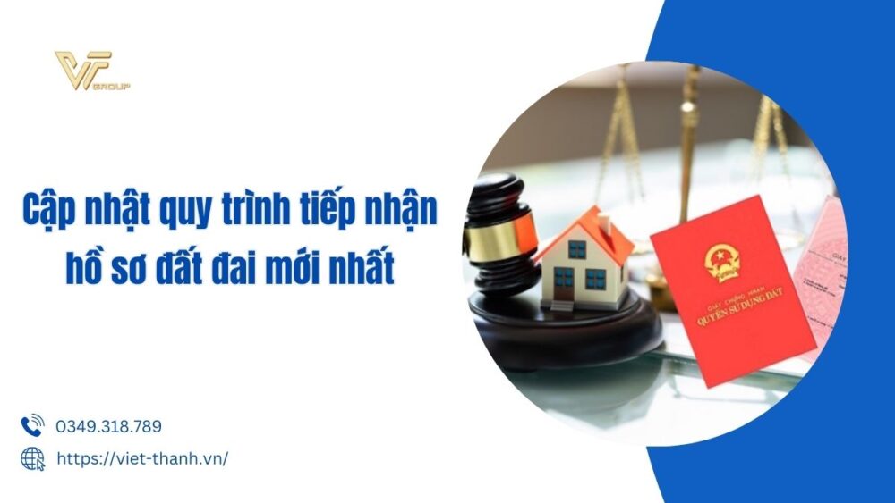 Quy trình tiếp nhận hồ sơ đất đai