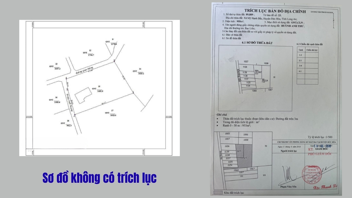 Sơ đồ không có trích lục: Những điều cần biết khi giao dịch đất đai 1 So-do-khong-co-trich-luc-1