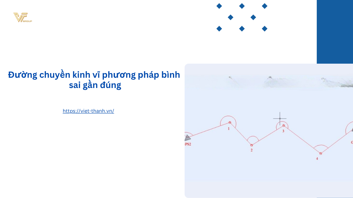 Đường chuyền kinh vĩ phương pháp bình sai gần đúng trong công tác trắc địa 8 Đường chuyền kinh vĩ phương pháp bình sai gần đúng