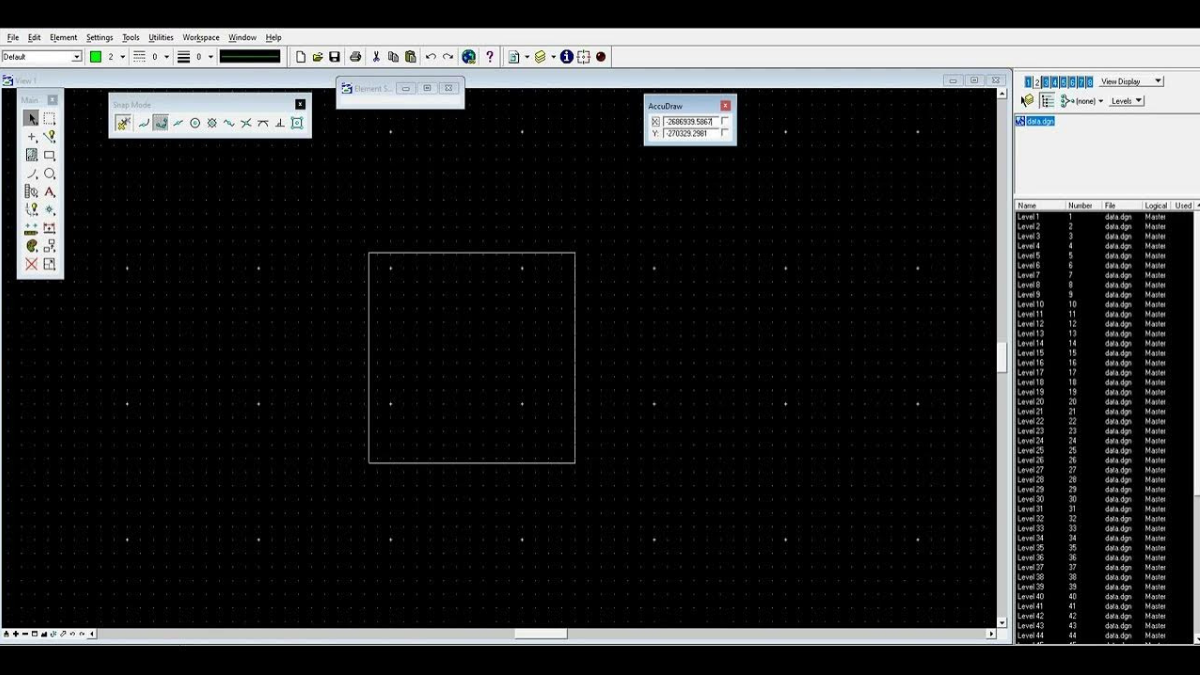 Bỏ hiển thi lưới trong MV8i