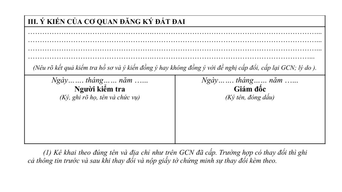 Mẫu đơn đề Nghị Cấp đổi Sổ đỏ Sang Sổ Hồng Mới Nhất Năm 2025 (5)