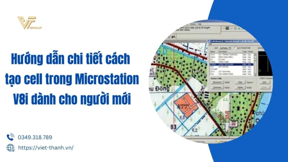 Tạo Cell Trong Microstation V8i