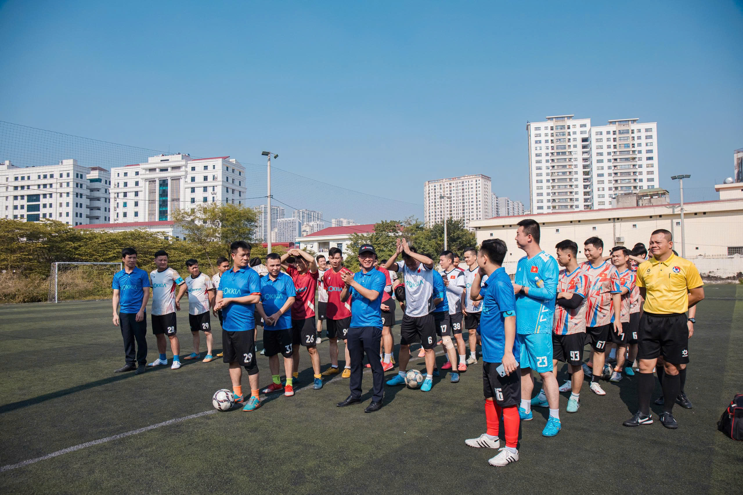 giao lưu bóng đá sokkia 