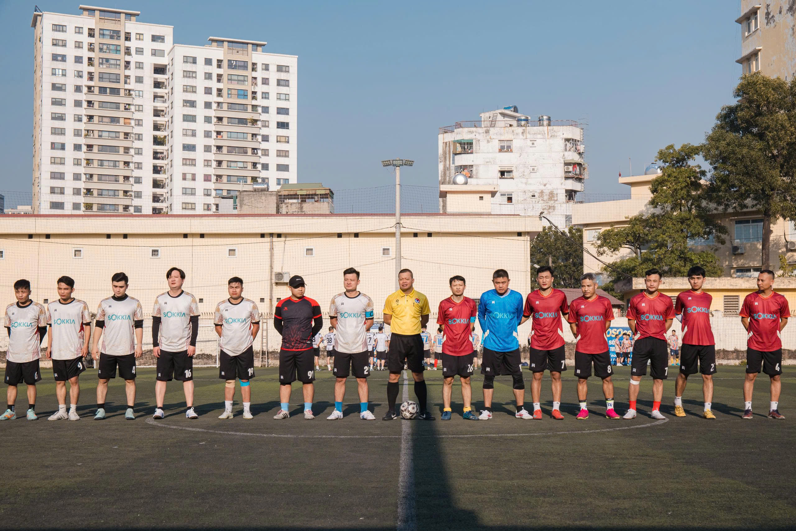 Giao lưu bóng đá Sokkia