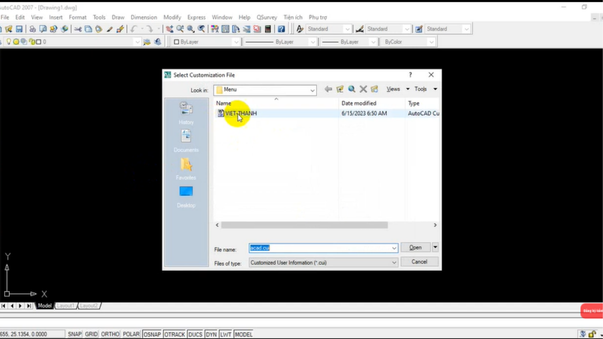 Hướng dẫn cài đặt tiện ích Việt Thanh trong biên tập bản đồ