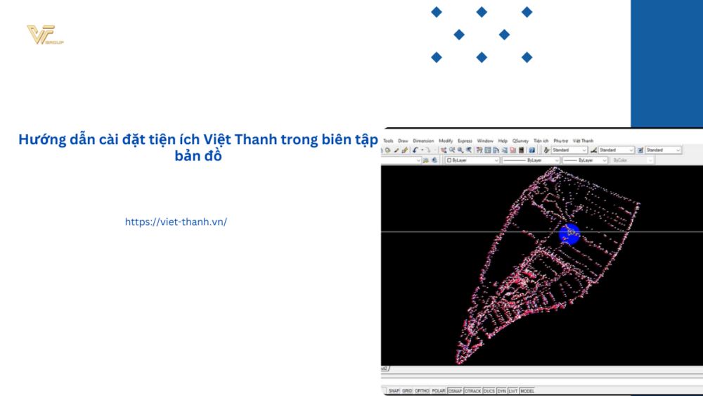 Hướng dẫn Cài đặt tiện ích Việt Thanh trong biên tập bản đồ