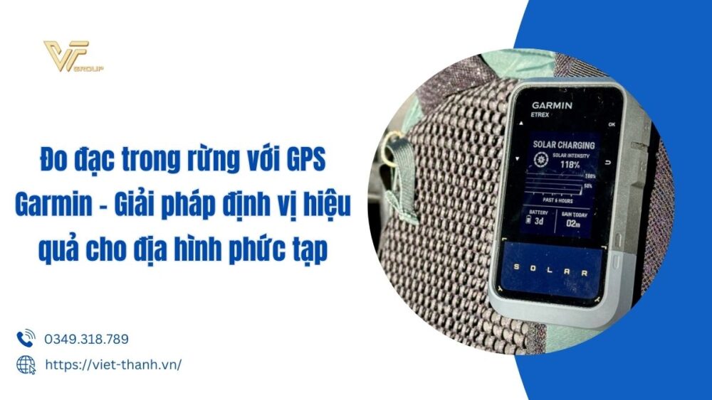 Đo đạc trong rừng với gps garmin